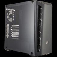 MasterBox MB510L (MCB-B510L-KANN-S01), 2xUSB3.0, 1x120 Fan, w/o PSU, Black, Black Trim, ATX , 
